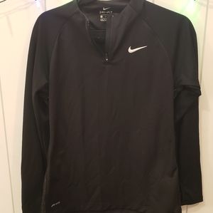 Nike dri fit 3/4 zip jacket